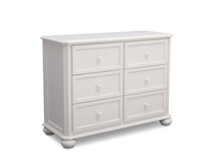 Simmons Kids Bianca (130) Peyton 6 Drawer Dresser Side View a3a 0