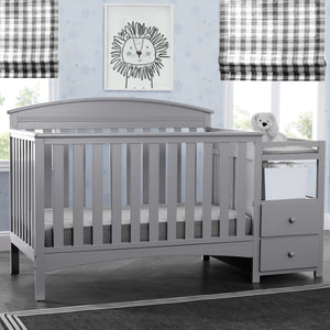 Abby Crib N Changer Grey (026) 14