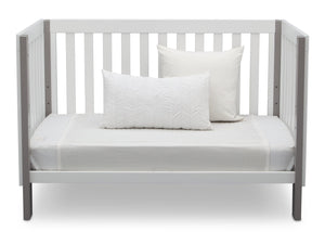 Delta Children Bianca with Grey (166) Bellevue 3-in-1 Crib, Daybed Front View  14