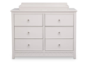 Delta Children Bianca (130) Bennington Elite 6 Drawer Dresser Front View a2a 7