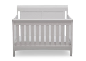 Delta Children Bianca (130) Bennington Elite Sleigh 4-in-1 Convertible Crib (550650), Straight, b2b 4