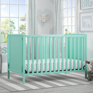 Delta Children Aqua (347) Heartland Classic 4-in-1 Convertible Crib 64