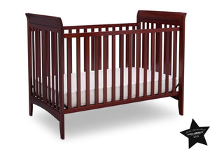 Delta Children Cabernet (648) Parkside 3-in-1-Crib, With Seal c5c 16