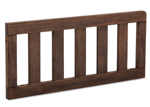 Serta Rustic Oak (229) Toddler Guardrail (701725), Angled View c2c 1