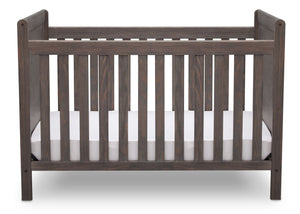 Delta Children Rustic Grey (084) Cali 4-in-1 Crib, front view, a2a 4