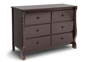 Delta Children Dark Chocolate (207) Canton / Eclipse Dresser Side View e1e 11