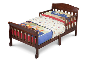 Delta Children Canton Toddler Bed Dark Cherry (604) Left Side View a3a 18