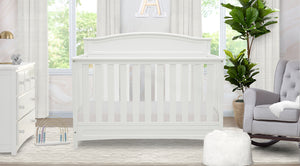 Emery 4-in-1 Nursery Set White 28