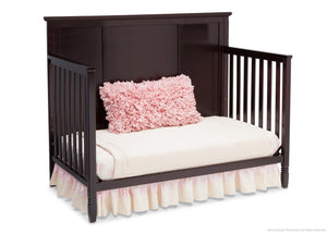 Delta Children Dark Chocolate (207) Epic 4-in-1 Crib, Day Bed Conversion c3c 17