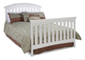 Delta Children White (100) Bentley 4-in-1 Crib, Full-Size Conversion a5a 7