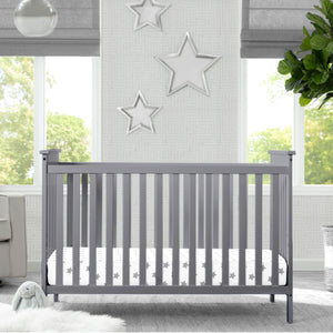 Delta Children Grey (026) Adley 3-in-1 Crib (W102130)  28