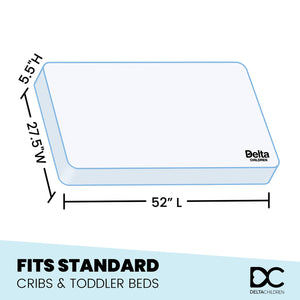 Sweet Bliss Dual Sided Crib and Toddler Mattress No Color (NO) 6