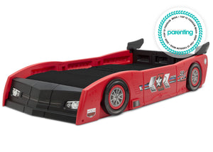 Delta Children Red & Black (620) Grand Prix Race Car Toddler-to-Twin Bed, 21