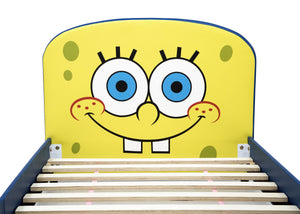 Delta Children SpongeBob (1112) SquarePants Upholstered Twin Bed, Headboard Silo View 6