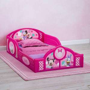 Delta Children Minnie Mouse (1063) Plastic Sleep and Play Toddler Bed 7