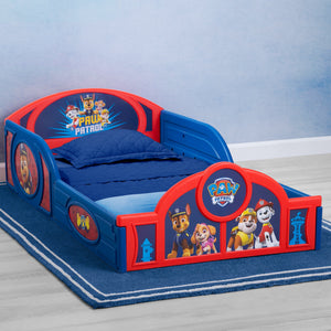 PAW Patroll Plastic Sleep and Play Toddler Bed 3