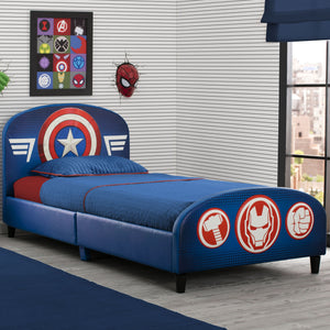 Delta Children Avengers Upholstered Twin Bed Avengers (1160) 0