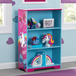 Delta Children JoJo Siwa Deluxe 3-Shelf Bookcase, Hangtag View Jojo Siwa (1126) 0