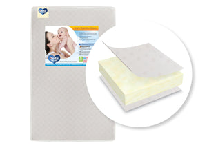 Delta Children Twinkle Stars 3-inch Mini/Portable Crib Mattress, Cutout View No Color (NO) 0