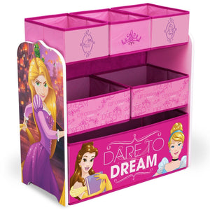 Delta Children Princess Multi-Bin Toy Organizer, Right Side View a1a 17