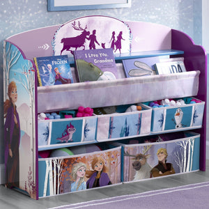 Delta Children Frozen 2 (1097) Deluxe Toy and Book Organizer 7