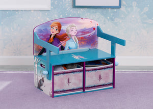 Delta Children Frozen 2 (1097) Convertible Activity Bench, Hangtag View 2 3