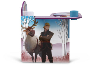 Delta Children Frozen 2 (1097) Chair Desk with Storage Bin, Kristoff and Sven Side View 3