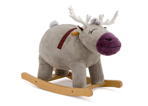 Delta Children Frozen II Sven Plush Rocker, Right Silo View Frozen(1098) 5