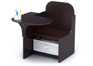 Delta Children MySize Chair Desk Dark Chocolate (207) Left Silo View 13