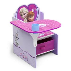 Delta Children Frozen Chair Desk with Storage Bin, Right View a1a Frozen (1089) 3