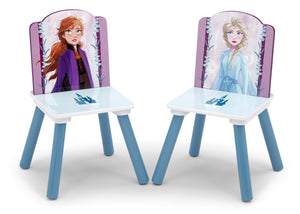 Delta Children Frozen 2 (1097) Table and Chair Set with Storage, Chairs View 4