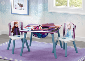 Delta Children Frozen 2 (1097) Table and Chair Set with Storage, Hangtag View 0