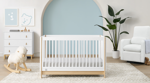 babyGap Tate 4-in-1 Bianca White Natural Nursery Set 11