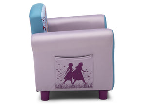 Delta Children Frozen 2 (1097) Upholstered Chair, Side Silo View 5