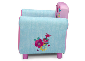 Delta Children Trolls World Tour (1177) Upholstered Chair, Left Side Silo View 6