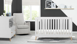 Essex 4-in-1 Nursery Set Bianca White  23