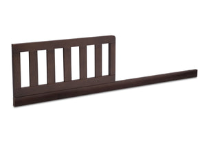 Delta Children Walnut Espresso (1324) Daybed/Toddler Guardrail Kit W103725 Angled View 2