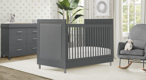 Avery 3-in-1 Nursery Set Charcoal Grey 20