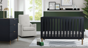 Hendrix 4-in-1 Nursery Set Midnight Grey 22