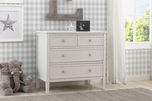 Epic 3 Drawer Dresser with Interlocking Drawers Bianca White (130) 5