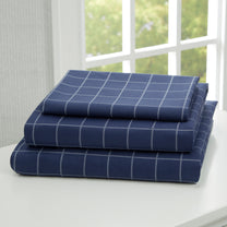 Plaid 3-Piece Twin Sheet Set