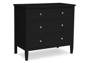 Epic 3 Drawer Dresser with Interlocking Drawers Black (001) 47