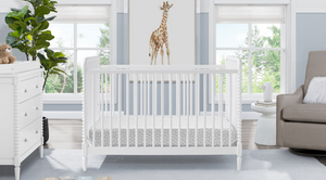 Saint 4-in-1 Bianca White Nursery Set 9