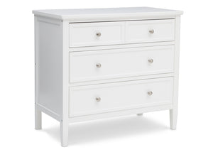 Epic 3 Drawer Dresser with Interlocking Drawers Bianca White (130) 39